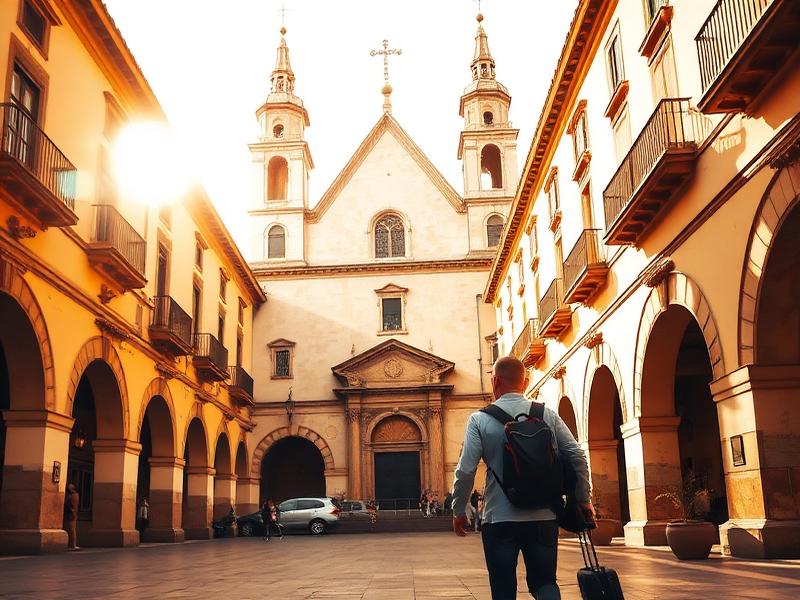 Travel scenario for Spanish learners